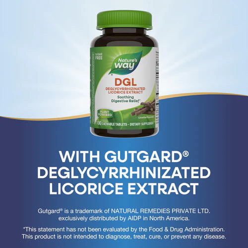 Nature's Way DGL (Sugar Free) 100 Chw Tb