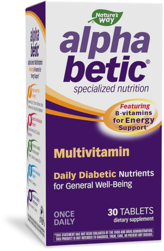 Nature's Way alpha betic® Multivitamin, Energy Support 30 Tb