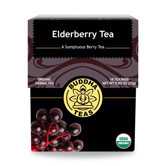 BUDDHA TEAS Organic Elderberry Tea 18 BAG