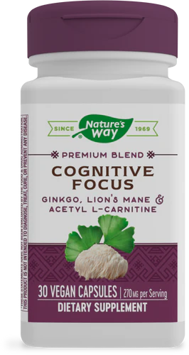 Nature's Way Cognitive Focus Premium Blend TBD 30 Vgn Cp