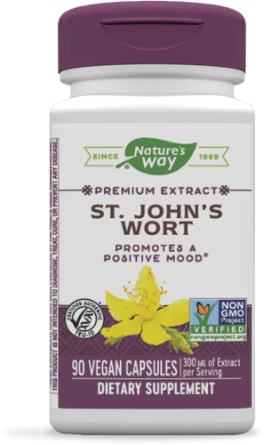 Nature's Way St. John’s Wort Premium Extract 90 Vgn Cp