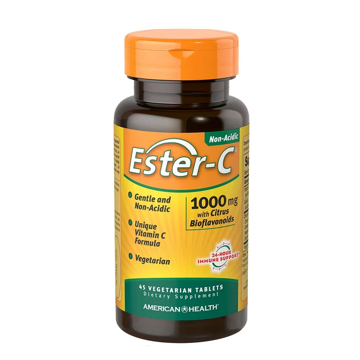 Solgar Ester-C® 1000 mg with Citrus Bioflavonoids Vegetarian Tablets 45tablet