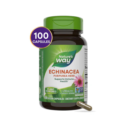 Nature's Way Echinacea Purpurea Herb 100 Vgn Cp