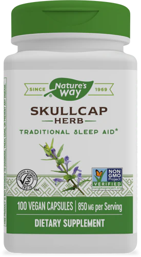 Nature's Way Skullcap Herb 100 Vgn Cp