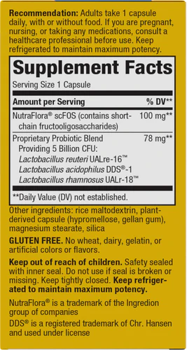 Nature's Way Primadophilus® Reuteri (Refrig) 30 Veg Cp