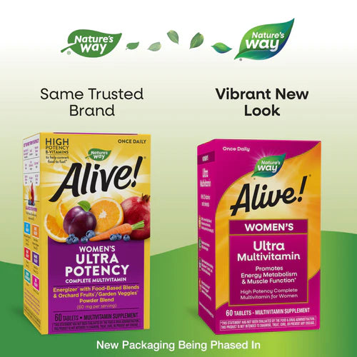 Nature's Way Alive!® Once Daily Women’s Ultra Potency 60 Tb