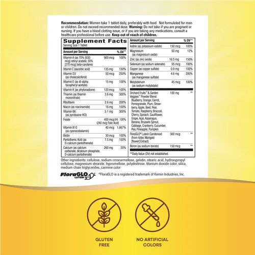 Nature's Way Alive! Women's 50+ 110 Tabs 3/bnd