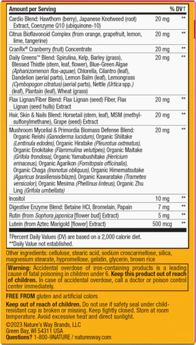 Nature's Way Alive!® Once Daily Women’s Ultra Potency 60 Tb