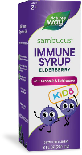 Nature's Way Sambucus Immune Syrup for Kids 8 Fl Oz