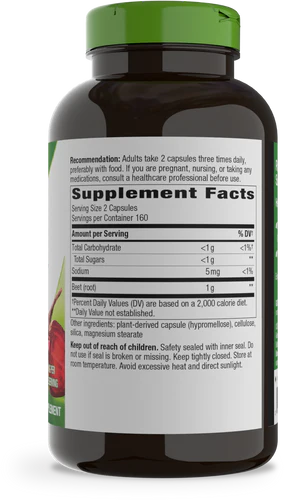 Nature's Way Beet Root 320 Vgn Cp