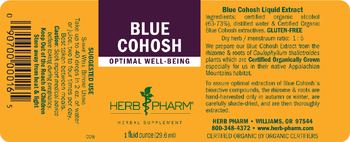 Herb Pharm BLUE COHOSH EXTRACT 1 oz