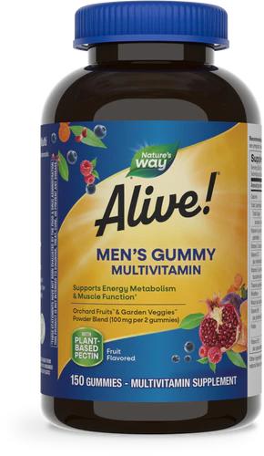 Nature's Way Alive! Men's Multi Gummy 150 Gummies