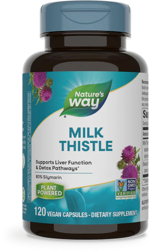 Nature's Way Milk Thistle Premium Blend 120 Vgn Cp