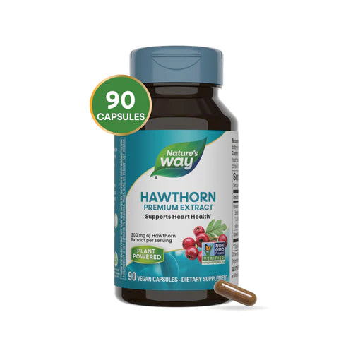 Nature's Way Hawthorn Premium Extract 90 Vgn Cp