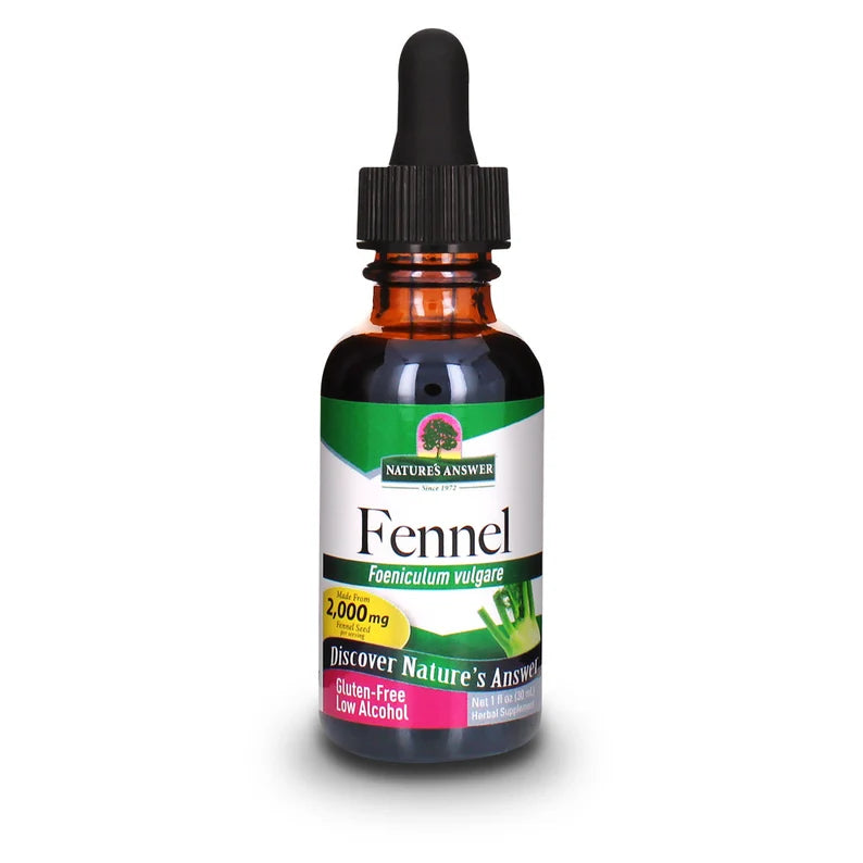 Nature's Answer Fennel Extract Alcohol 2,000 mg