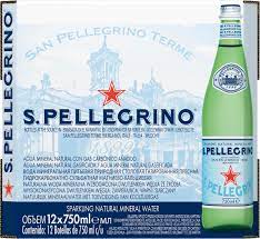 SAN PELLEGRINO Mineral Water, Glass 1 LTR
