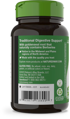Nature's Way Goldenseal Root 100 Vgn Cp
