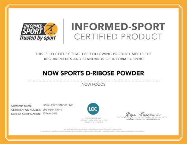 Now RIBOSE PURE POWDER 8 OZ