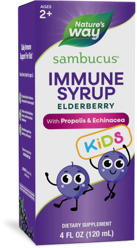 Nature's Way Sambucus Immune Syrup for Kids 4 Fl Oz