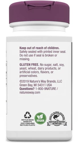 Nature's Way Turmeric Premium Extract, 750 mg 60 Vgn Cp