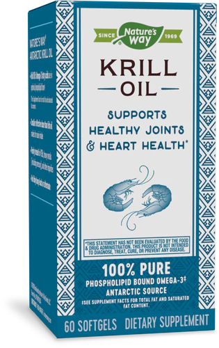 Nature's Way Krill Oil 500 mg, EfaGold® 60 Sg