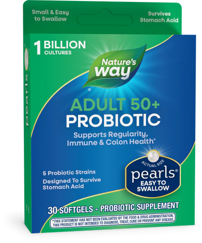 Nature's Way Probiotic Pearls® Adult 50+ 30 Sg
