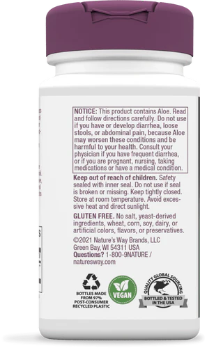 Nature's Way Aloelax® with Fennel Seed Premium Blend 100 Vgn Cp