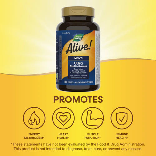 Nature's Way Alive!® Once Daily Men's Ultra 150 Tabs
