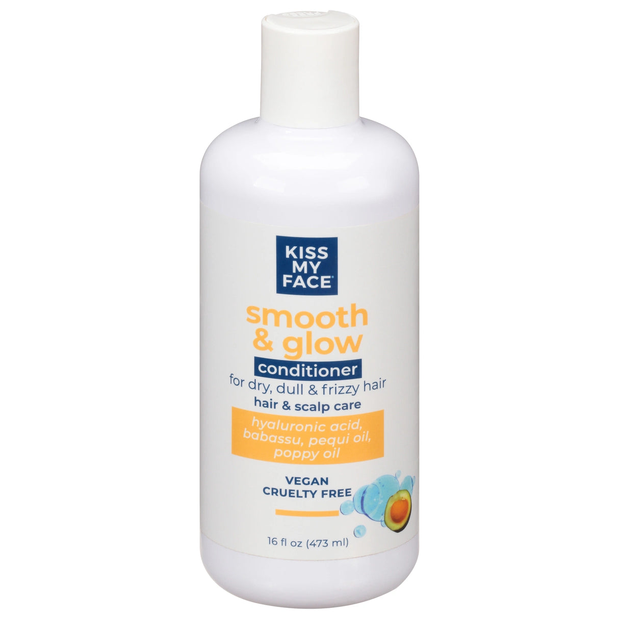 KISS MY FACE SMOOTH & GLOW SHAMPOO 16OZ