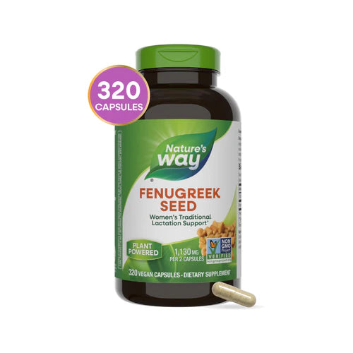 Nature's Way Fenugreek Seed 320 Vgn Cp