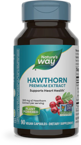 Nature's Way Hawthorn Premium Extract 90 Vgn Cp