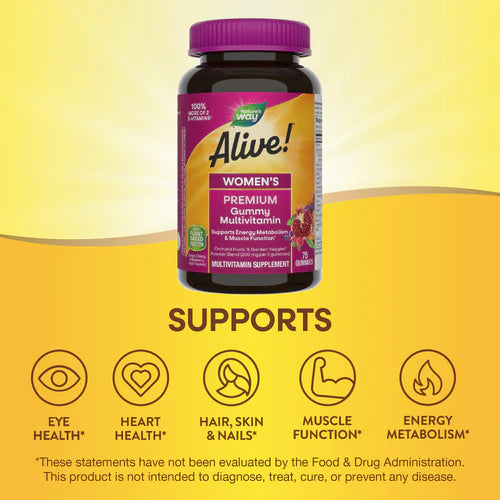 Nature's Way Alive!® Women’s Gummy Vitamins 75 Gummies