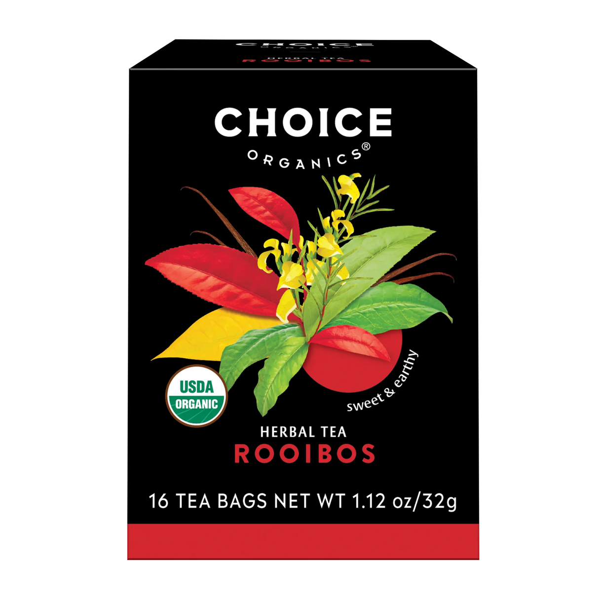 CHOICE ORGANIC TEAS Rooibos 16 BAG
