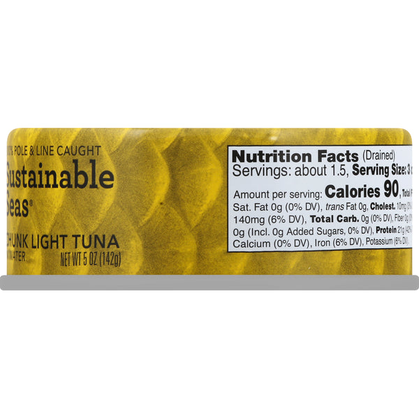 SUSTAINABLE SEAS Chunky Light Tuna 5 OZ
