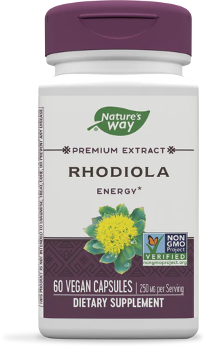 Nature's Way Rhodiola Premium Extract 60 Vgn Cp