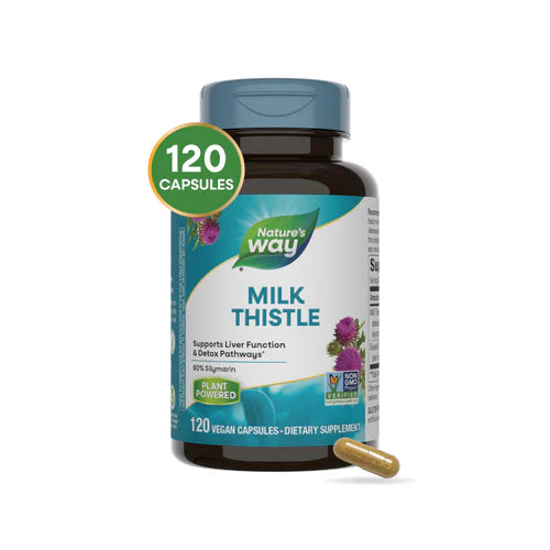 Nature's Way Milk Thistle Premium Blend 120 Vgn Cp