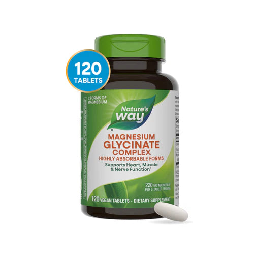 Nature's Way Magnesium Glycinate Complex 120 Tb