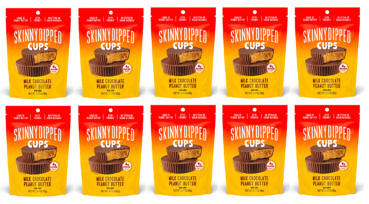 SKINNYDIPPED Milk Chocolate Peanut Butter Cup 3.17 OZ