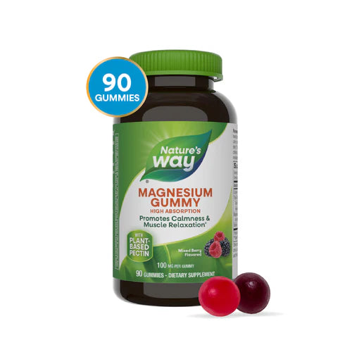 Nature's Way Magnesium Gummy 90 Gummies
