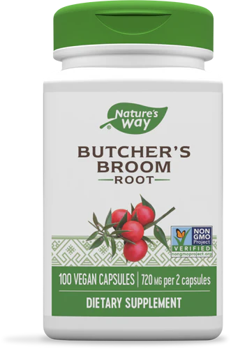 Nature's Way Butcher’s Broom Root 100 Vgn Cp