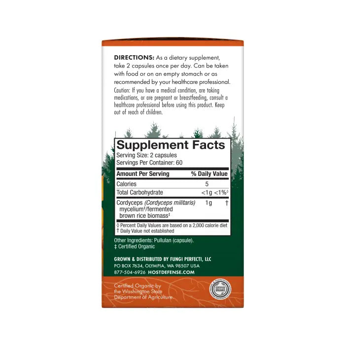 Host Defense Cordyceps 120 count