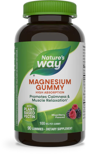 Nature's Way Magnesium Gummy 90 Gummies