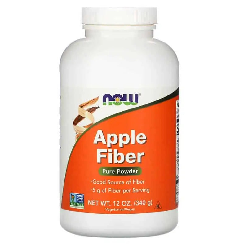 Now Apple Fiber Pure Powder 12 oz