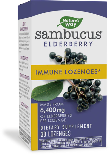 Nature's Way Sambucus Immune Lozenge 30 Loz