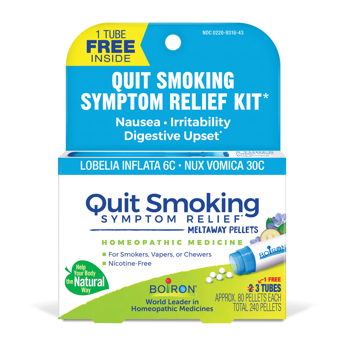 Quit Smoking Symptom Relief 3 Tubes