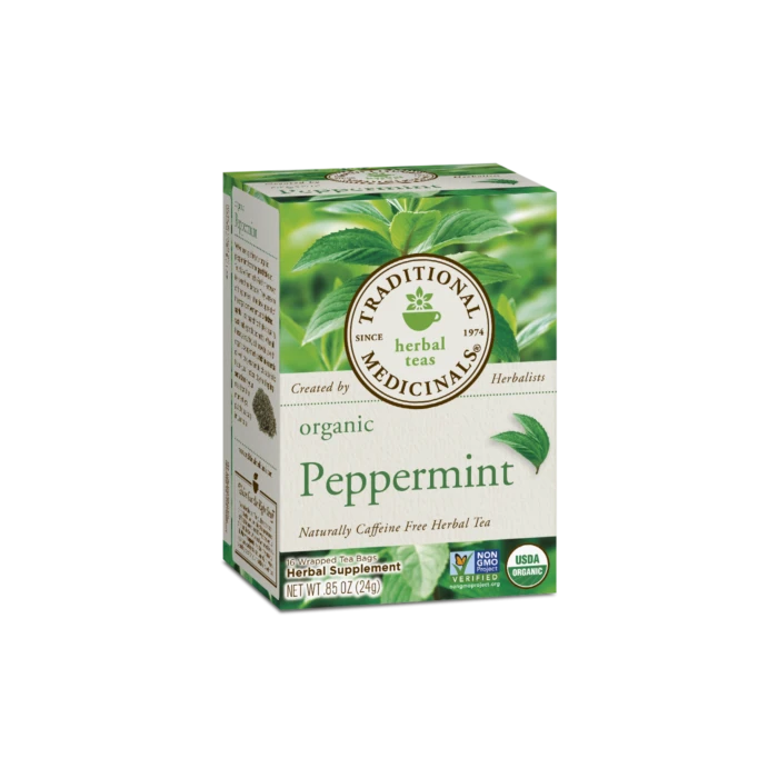 TRADITIONAL MEDICINALS TEAS Organic Classic Peppermint Tea 16 BAG