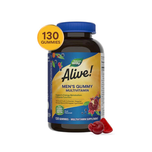 Nature's Way Alive! Men's Multi Gummy 130 Gummies