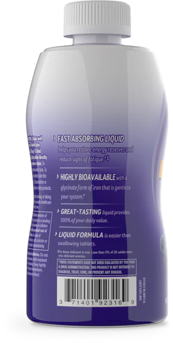 Nature's Way Liquid Iron 18 mg 16 Fl Oz