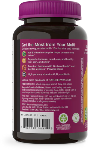 Nature's Way Alive!® Women’s Gummy Vitamins 75 Gummies