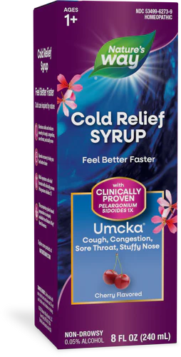 Nature's Way Umcka® ColdCare Mint-Menthol Syrup 8 Fl Oz